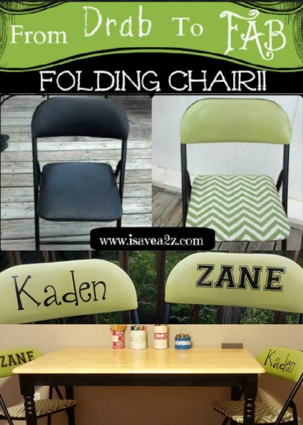 DIY Folding Chair Makeover!