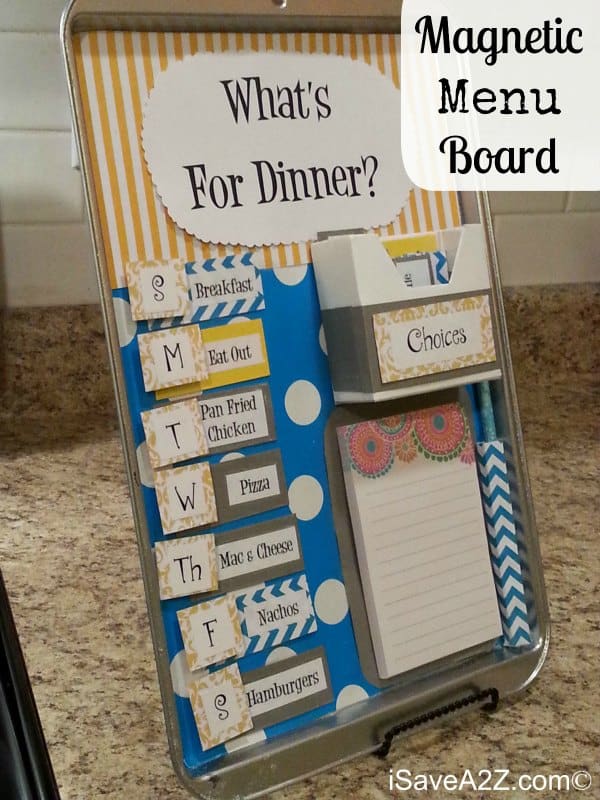 How To - DIY Menu Boards