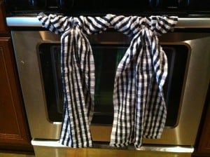 Do It Yourself Project: No Sew Hanging Towels!!! Easy to do