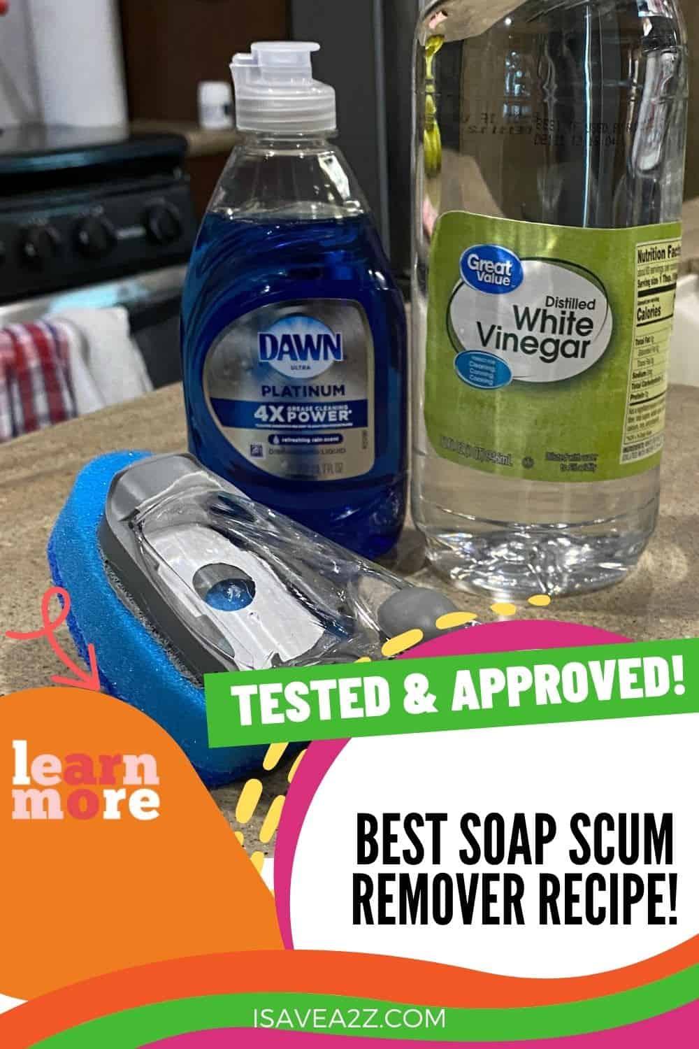 Best Homemade Soap Scum Remover recipe