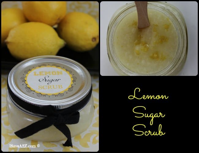 Lemon Sugar Scrub Recipe - Beauty Crafter