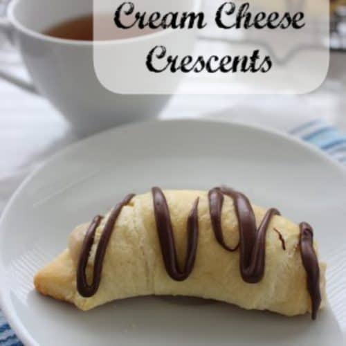 Easy Chocolate Cream Cheese Crescents - ISaveA2Z.com