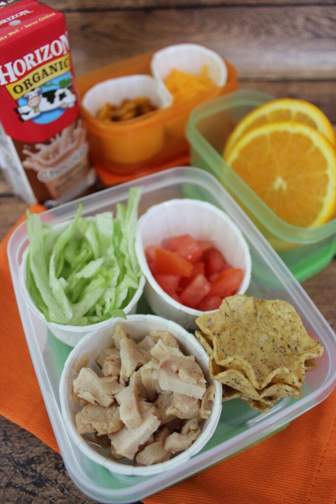 Chicken Taco Bento Boxes