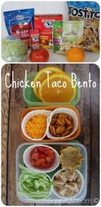 Chicken Taco Bento Box Lunch Idea - iSaveA2Z.com