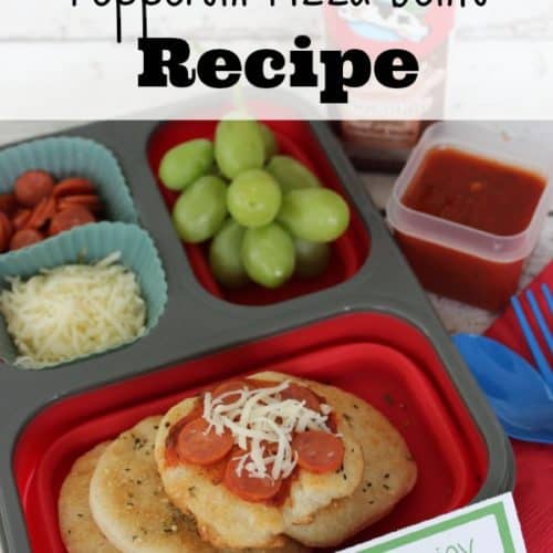 Pizza Lunchable Bento Recipe Idea