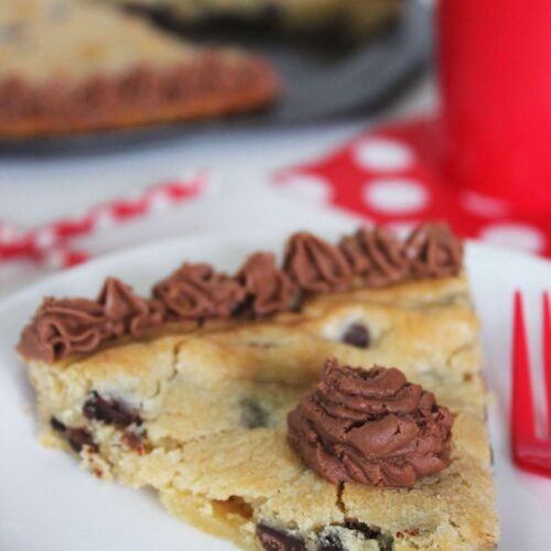 Chocolate Chip Cookie Cake