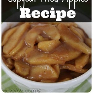 Copycat Cracker Barrel Fried Apples - iSaveA2Z.com