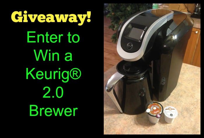 Enter to Win a Dunkin' Branded Keurig Coffee Maker!