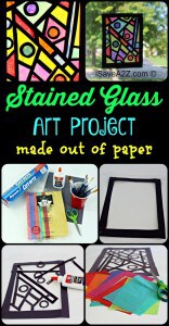 Paper Craft Idea: How to Make your stained glass window - iSaveA2Z.com