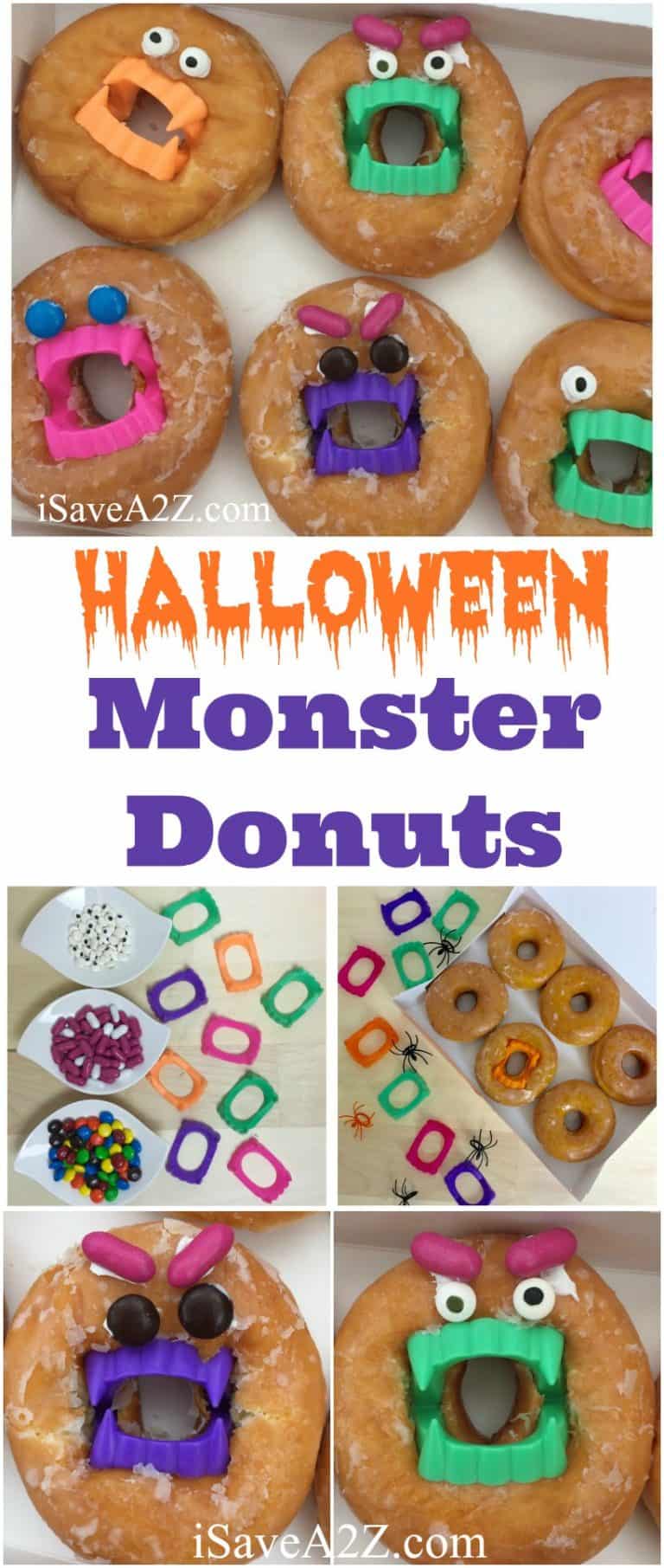 Halloween Monster Donuts - iSaveA2Z.com