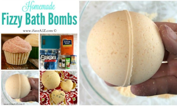 how to make fizzy bath bombs