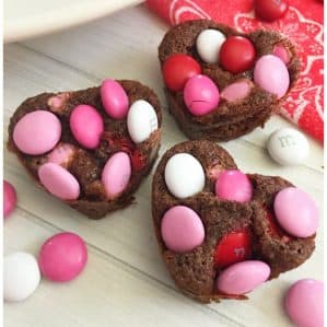 Sweetheart Brownie Bites