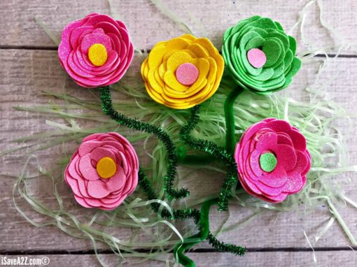 Fun Flower Craft Kids Will Love - iSaveA2Z.com