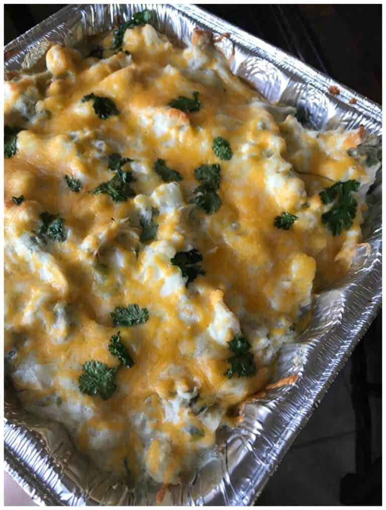 Low Carb Salsa Verde Chicken Casserole Recipe