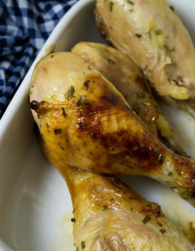 Easy Lemon Curd Chicken Drumsticks - iSaveA2Z.com