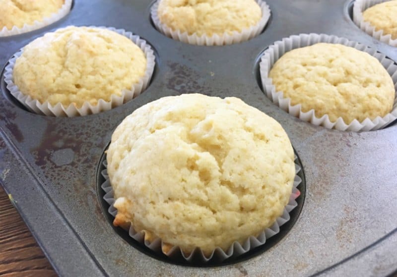 Cinnamon Applesauce Muffins