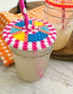 Perler Ideas: Perler Beads Drink Topper - iSaveA2Z.com