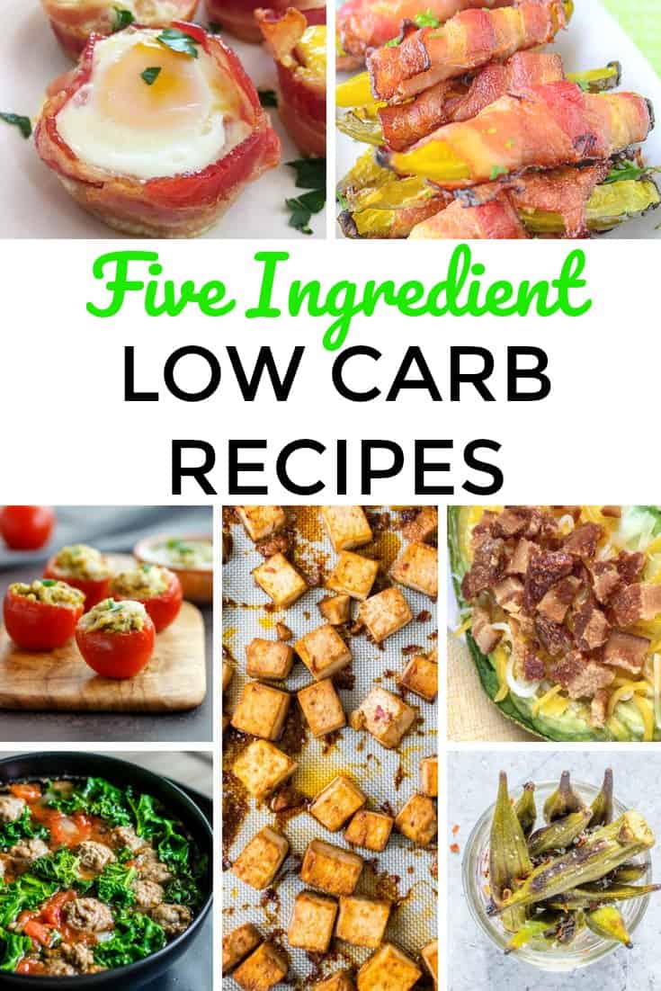 20+ Low Carb Recipes that are made with only 5 Ingredients! - iSaveA2Z.com