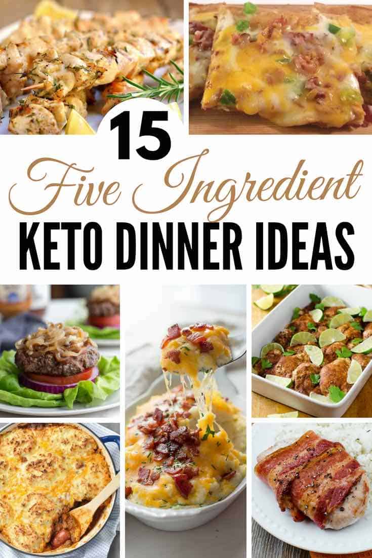 5 Ingredient Keto Dinner Ideas - iSaveA2Z.com