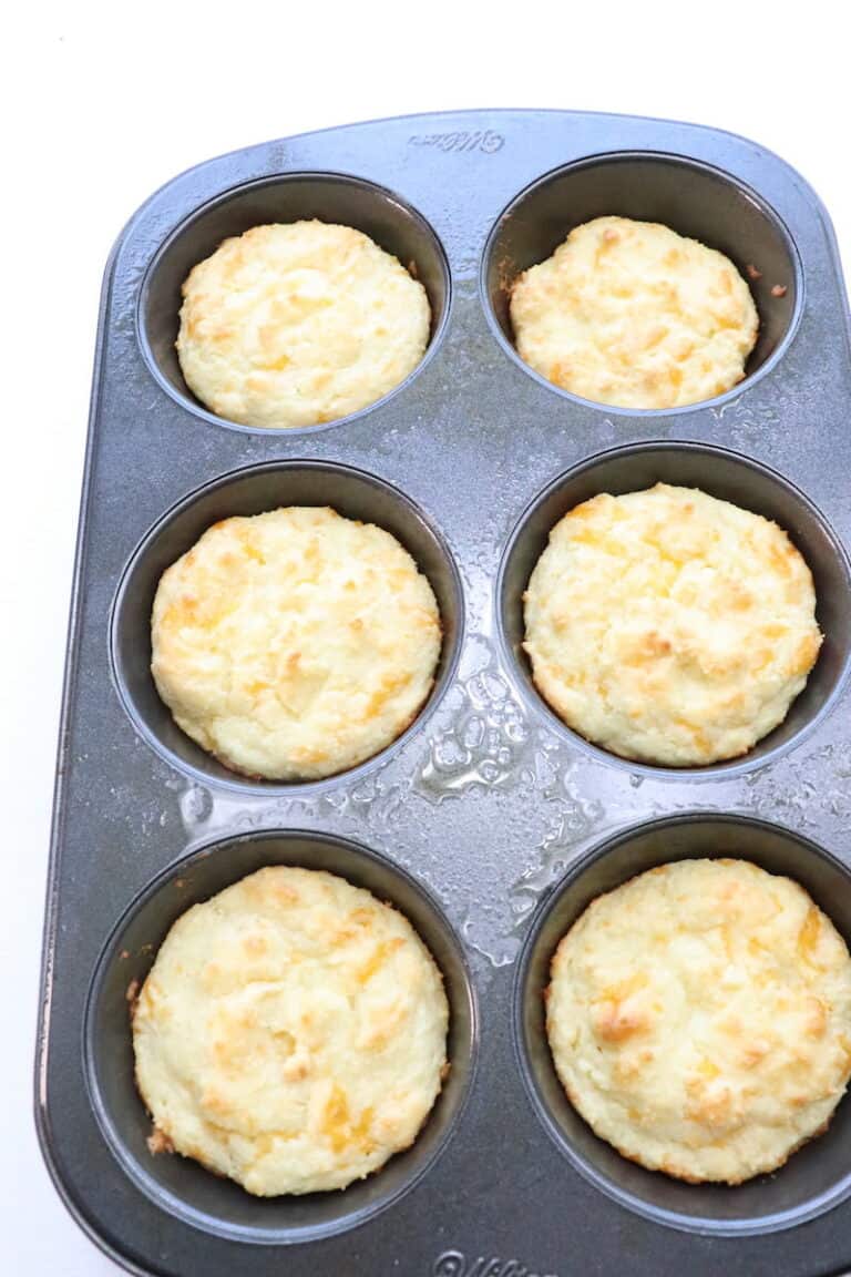 Low Carb Biscuits Recipe (Keto Friendly) - iSaveA2Z.com